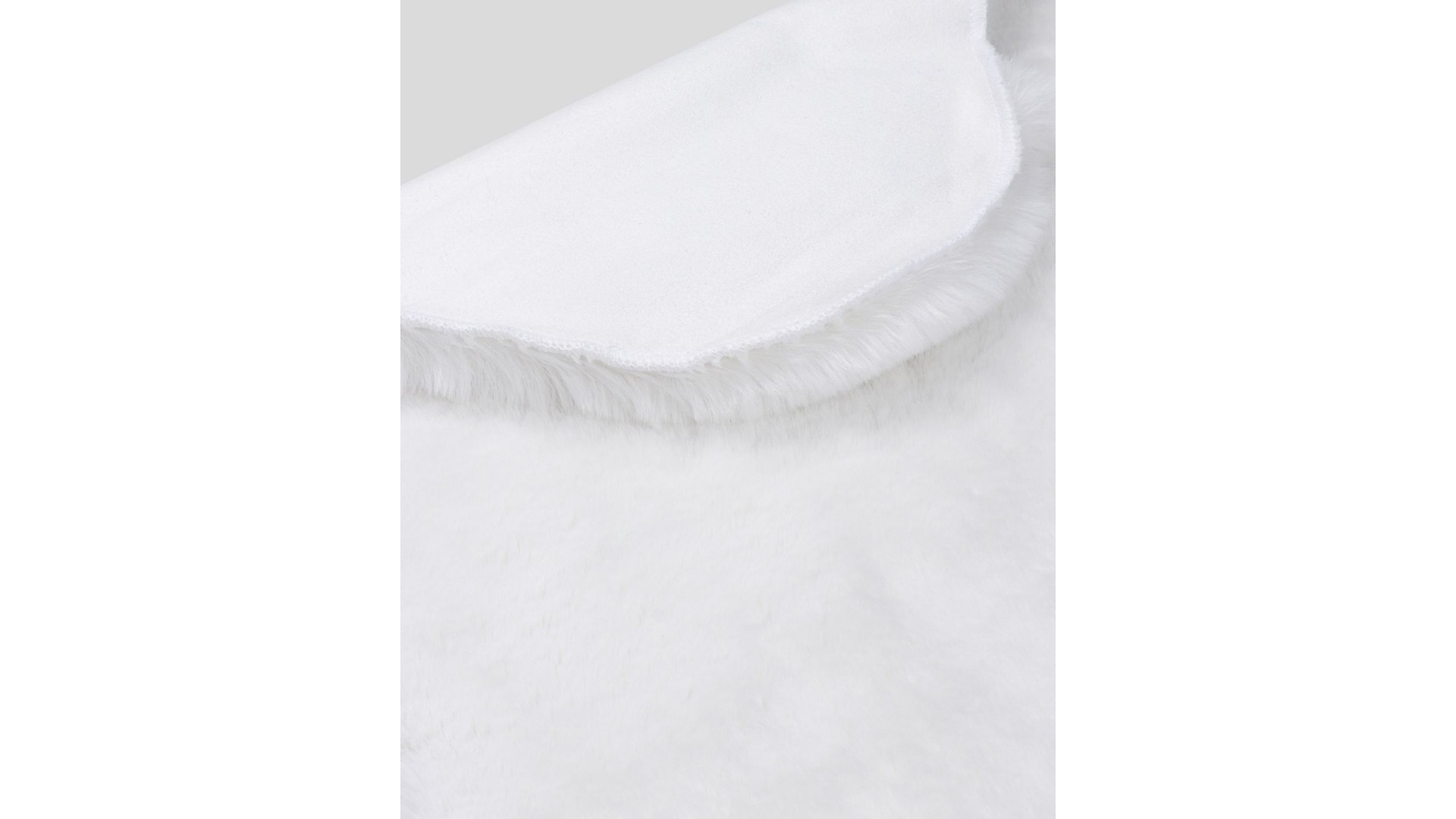 Angora Tavşan Tüyü Beyaz Peluş Halı | Model ANG03