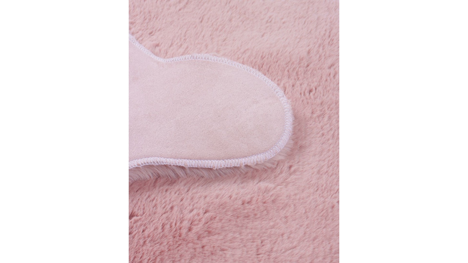Angora Tavşan Tüyü Pudra Peluş Halı | Model ANG05