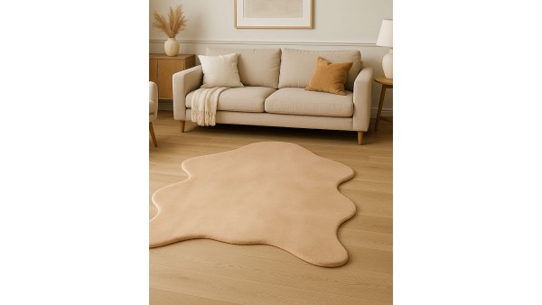 Angora Tavşan Tüyü Vizon Peluş Halı | Model ANG06