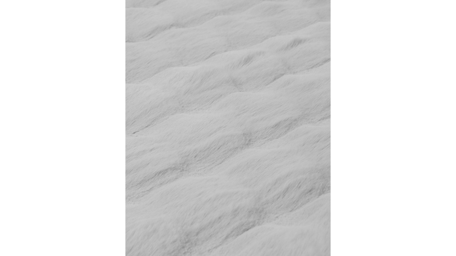 BUBBLE – Gri İthal Tavşan Tüyü Peluş Halı | Model BBL04