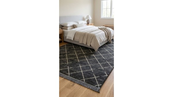 Liva Antrasit Şönil Dokuma Halı