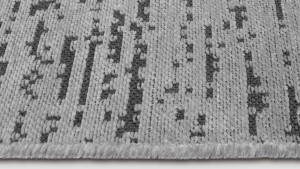 Vera Gri Şönil Dokuma Halı